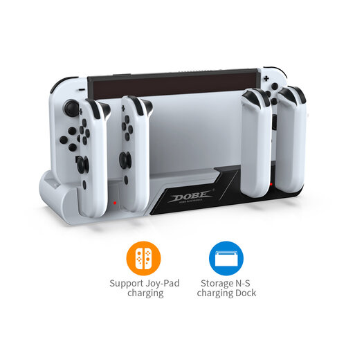 DOBE Charging station for Nintendo Switch / Oled and Joycons