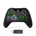 Manette sans fil pour XboX One - avec éclairage LED RGB - Noir