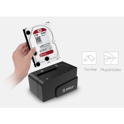 Orico USB 3.0 and eSATA HDD / SDD Docking Station for 2.5 and 3.5 inch hard drives