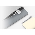 Orico Aluminium USB3.0 zu Gigabit Ethernet Adapter - Typ A zu Typ A / Typ C Kabel - Silber