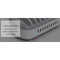 Orico 120W Multi charger docking station 10 Port USB charging station