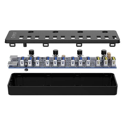 Orico 12 port multi functional USB 3.0 hub with BC 1.2 charging ports