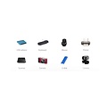 Orico Aluminium 10-Port USB 3.0 Hub 5 Gbps können Computer / Laptop / MacBook / iMac angewendet werden - Silber