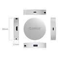 Orico USB Type C to HDMI converter with 1x USB Type C and 1x USB 3.0 hub