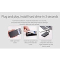 Orico Hard Drive Enclosure 2.5 inch - HDD / SSD - USB3.0 - 5Gbps - UASP - ABS Plastic - Black