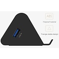 Orico 4 port USB3.0 HUB smartphone and tablet holder - Black