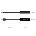 Orico USB3.0 Type-A to Ethernet Gigabit Adapter - 10/100 / 1000Mbps - 13CM Cable - Black