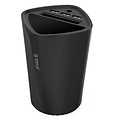 Orico 3 poort USB autolader met pas- en bekerhouder 12V - zwart