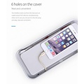 Orico Multipurpose plug socket protector - Smartphone holder - Cable management - Extra safety for Children / Pets - Heat resistant ABS material - White / Gray