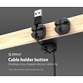 Orico Vijf multifunctionele kabelclips in diverse kleuren - 3M - kabels tot 5mm dik - kabelmanagement