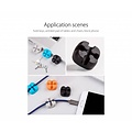 Orico Vijf multifunctionele kabelclips in diverse kleuren - 3M - kabels tot 5mm dik - kabelmanagement