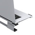 Orico Multifunktionale Aluminium Laptop Ständer / Cooling Pad - Wärmeleitung, Kabelmanagement und ergonomische Haltung - für Notebooks bis 15 Zoll - Mac Style - Silber