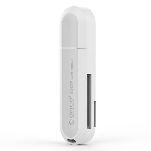 Orico Multifunction USB3.0 Card reader for TF & SD Memory cards - USB stick 2TB - OTG function - 5Gbps - White