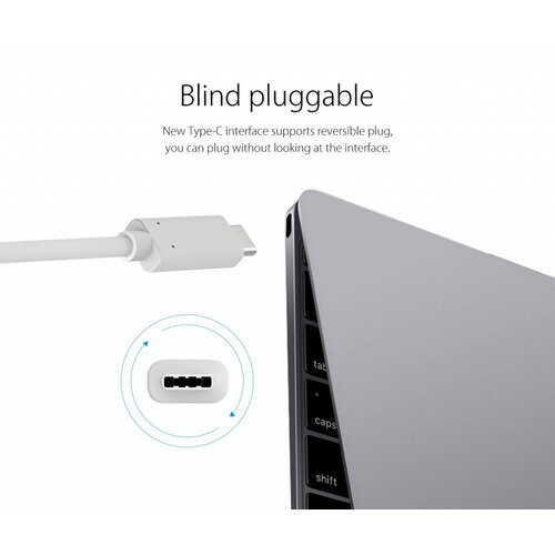 Orico Aluminum hub from Type-C to HDMI, VGA, USB3.0 type-A and USB type-C - Power Delivery - 5Gbps - 15CM Cable - Gray