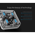 Orico Transparante Hub met 4 USB3.0 type-A poorten – 5 Gbps – Speciale LED-indicator – Datakabel van 1M