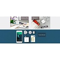 Orico Wereld Reislader met 4x USB3.0 Poorten - Incl. EU/UK/AUS opzetstekkers - 34W - Wit
