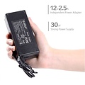 Orico USB3.0 Hub met 10 Type-A poorten - 5Gbps - Incl. Datakabel & Stroomadapter - aan/uit schakelaar - 30W - Zwart