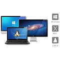 Orico Aluminium 2,5-Zoll-Festplattengehäuse - HHD / SSD - USB 3.0 - 5 Gbps - SATA III - VIA-Chip - Inkl. Schrauben und Schraubenzieher - Dunkelgrau