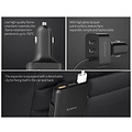 Orico Autolader met 5 USB 3.0 laadpoorten waarvan 1 met Quick Charge 3.0 – Incl. clip om aan de rugleuning te bevestigen – Intelligente Chip – DC12-24V – 52W – zwart