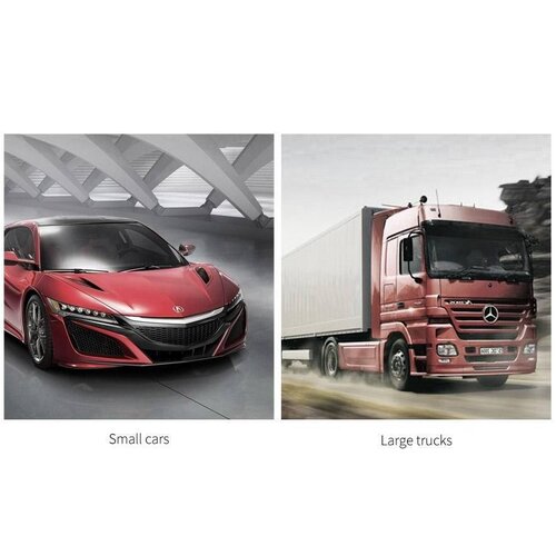 Orico Autoladegerät mit 5 USB 3.0-Ladeanschlüssen, 1 mit Quick Charge 3.0 - Inkl. Clip zur Befestigung an der Rückenlehne - Intelligenter Chip - DC12-24V - 52W - schwarz