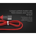 Orico 1 meter USB Type-C data- en oplaadkabel - 2.4A - Rood