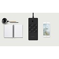 Orico USB power strip with four sockets and five USB charging ports - 4000W - Incl. on / off switch - Black