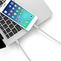 Orico USB Type-C charging and data cable - 3A - Braided Nylon - Aluminum - 1 Meter - Silver