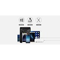 Orico 3-in-1 Type-C hub met USB 3.0 Type-A, Type-C PD en VGA poorten - Power Delivery - IC chip - Kabellengte 30 CM - Wit