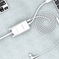 Orico Aluminum Type-C to VGA adapter - Incl. Audio output - Mac Style - 1920 x1080P Full HD - Silver