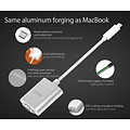 Orico Aluminum Type-C to VGA adapter - Incl. Audio output - Mac Style - 1920 x1080P Full HD - Silver