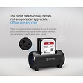 Orico Dual-bay hard disk docking station with clone function - intelligent sleep mode - cool LED lighting - Strong fan - Black