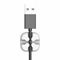 Orico Multifunktionaler Kabelclip - Kabelmanagement - für Kabel mit einer Dicke von bis zu 5 mm - 3M - Grau