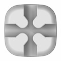Orico Multifunktionaler Kabelclip - Kabelmanagement - für Kabel mit einer Dicke von bis zu 5 mm - 3M - Grau