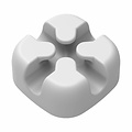 Orico Multifunktionaler Kabelclip - Kabelmanagement - für Kabel mit einer Dicke von bis zu 5 mm - 3M - Grau