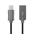 Orico Type-C charging and data cable - 2.4A - Woven denim fabric - cable length: 1 meter - Black