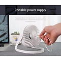 Orico Mini USB fan - rotates 360 degrees - 1.5W - <35dB -Incl. type-A to Micro B cable of 1M - White