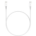 Orico Câble de charge solide de type C à type C - Charge rapide 3A - Longueur de câble: 1 mètre - Blanc