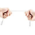 Orico Starkes Ladekabel Typ C bis Typ C - 3A Schnellladung - Kabellänge: 1 Meter - Weiß