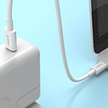 Orico Câble de charge solide de type C à type C - Charge rapide 3A - Longueur de câble: 1 mètre - Blanc
