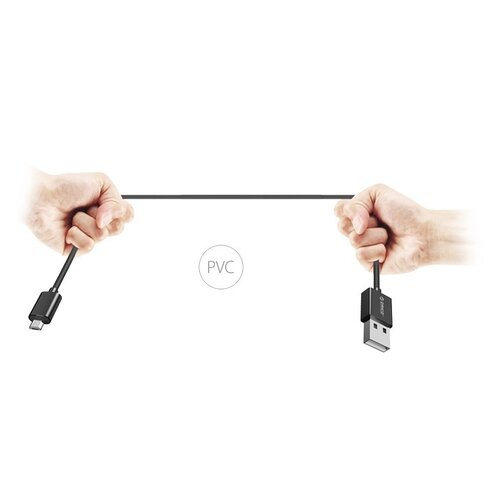 Orico USB Type-A to Micro USB Charging and Data Cable - 3A - Cable length: 50CM - Black