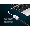 Orico Aluminium USB-C zu Mini DisplayPort Adapter - 4K Ultra HD bei 60Hz - für MacBook, Mi NoteBook Air, Huawei MateBook und Lenovo YOGA - Mac Style - 15CM Kabel - Silber