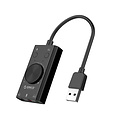 Orico External sound card with volume control - stereo and audio - => 80 dB - black