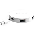 Orico Runder USB 3.0-Hub mit 4 USB 3.0-Anschlüssen - OTG-Funktion - Weiß