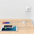 Orico Runder USB 3.0-Hub mit 4 USB 3.0-Anschlüssen - OTG-Funktion - Weiß