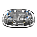 Transparent USB 3.0 hub with 7 USB ports