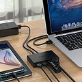 Orico Orico USB 3.0 Hub mit 3 USB-A-Anschlüssen und Gigabit-Ethernet-Anschluss