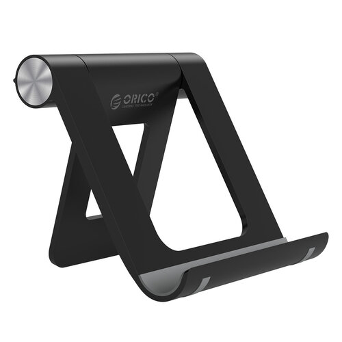 Orico Smartphone and tablet stand for on the desk - 360 degrees rotatable - white / black
