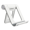 Orico Smartphone and tablet stand for on the desk - 360 degrees rotatable - white / black
