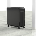 Orico Computer floor stand trolley with wheels - brake - ABS - black