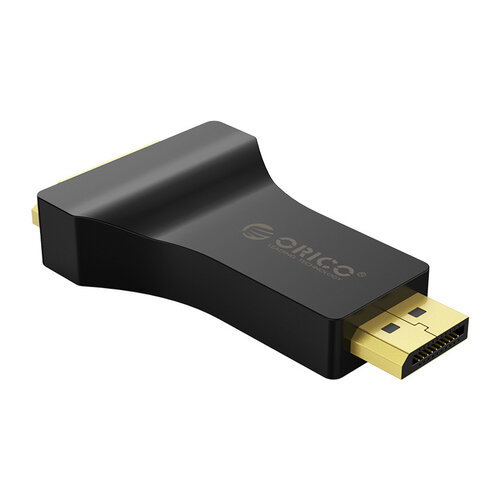 Orico DisplayPort Male to DVI-I Female adapter - 1920 x 1200P @ 60Hz - black
